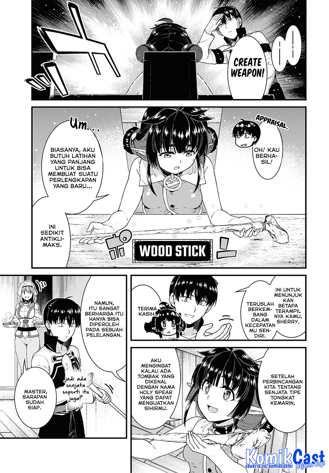 Isekai Meikyuu de Harem wo Chapter 91 Gambar 6