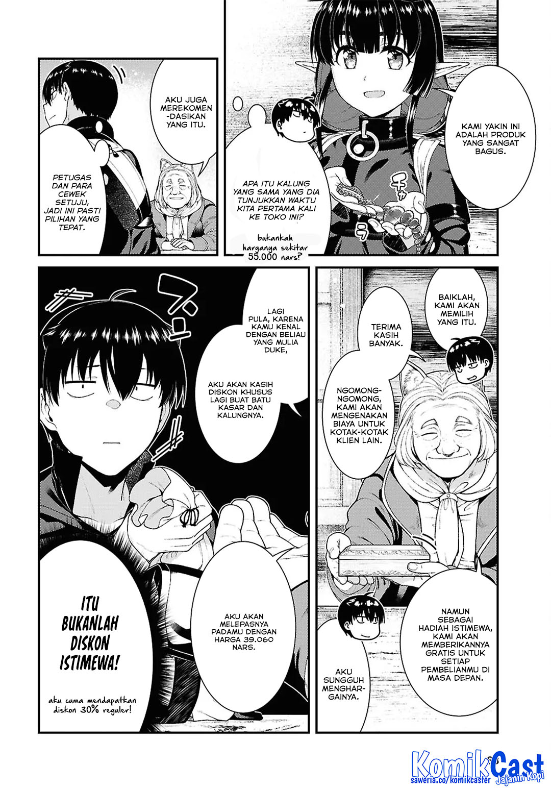 Isekai Meikyuu de Harem wo Chapter 98 Gambar 3