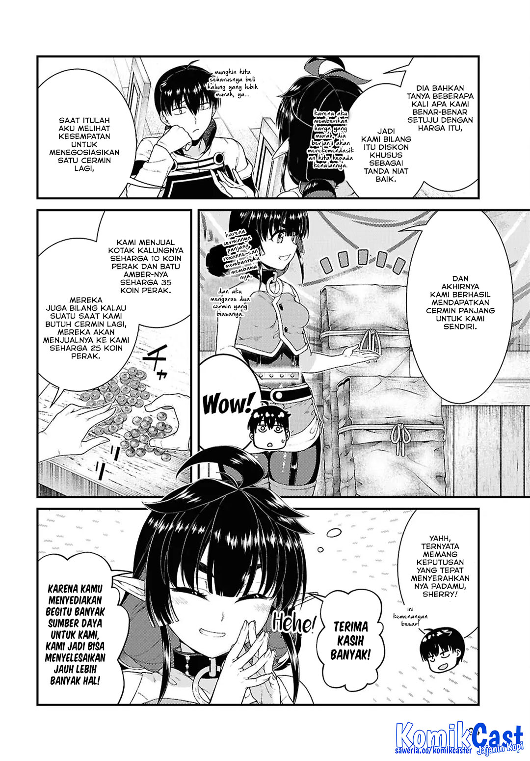 Isekai Meikyuu de Harem wo Chapter 98 Gambar 9