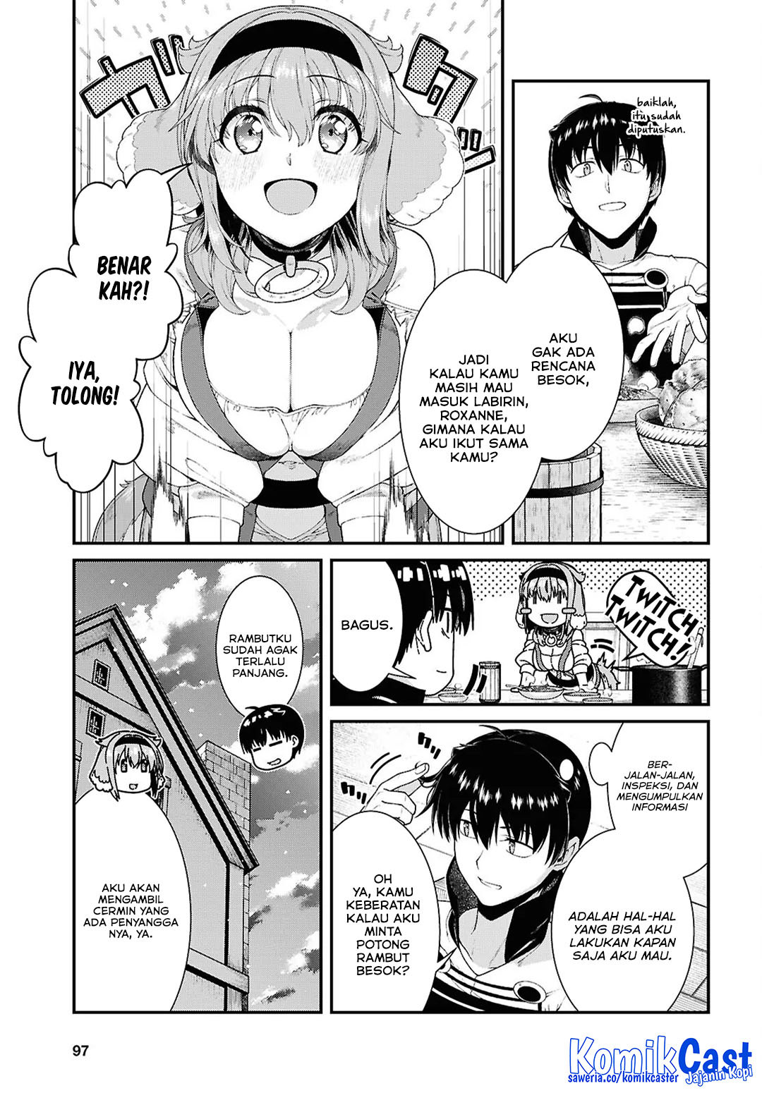 Isekai Meikyuu de Harem wo Chapter 98 Gambar 12