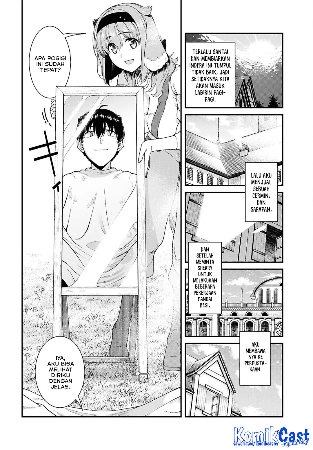 Isekai Meikyuu de Harem wo Chapter 98 Gambar 13