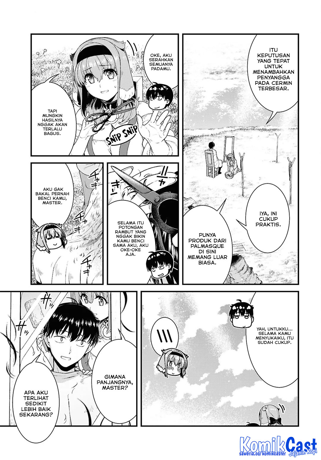 Isekai Meikyuu de Harem wo Chapter 98 Gambar 14
