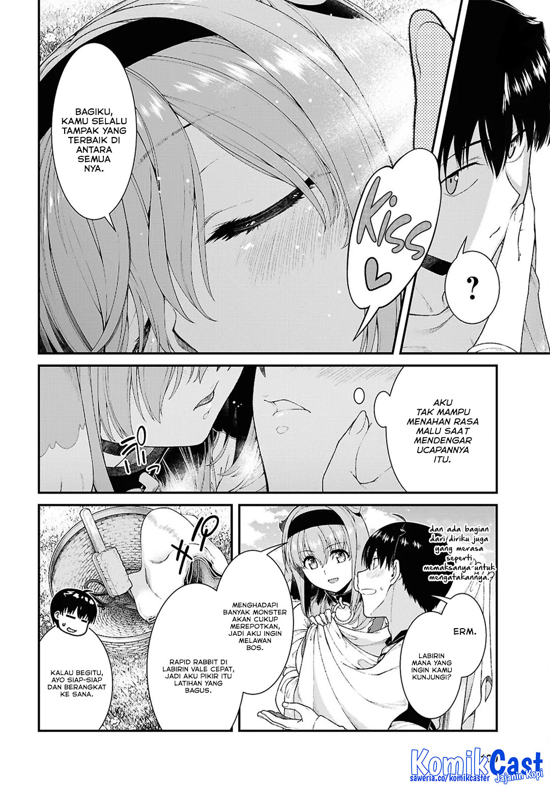 Isekai Meikyuu de Harem wo Chapter 98 Gambar 15