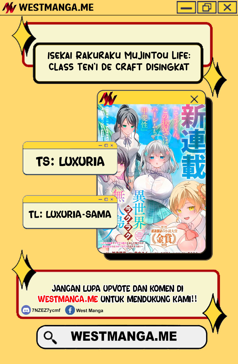 Isekai Rakuraku Mujintou Life: Class Ten’i de Craft Ability o Eranda Ore Dake ga, Bishoujo Tachi to Slow Life o Okureru-ppoi Chapter 02 Gambar 1