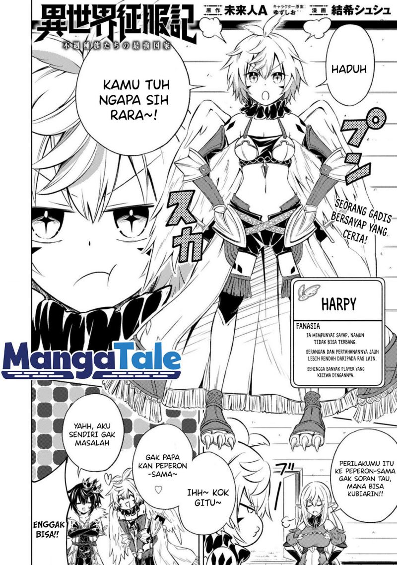 Isekai Seifukuki – Fuguu Shuzoku-tachi no Saikyou Kokka Chapter 01.2 Gambar 2
