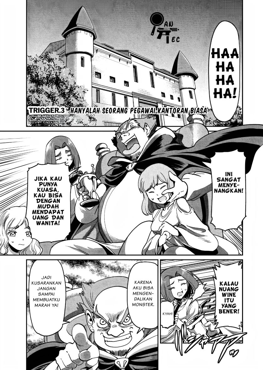 Isekai Shoukan Oji-san no Juumusou Life – Sabage Suki Salaryman wa Kaisha Owari ni Isekai e Chokki suru Chapter 03 Gambar 2