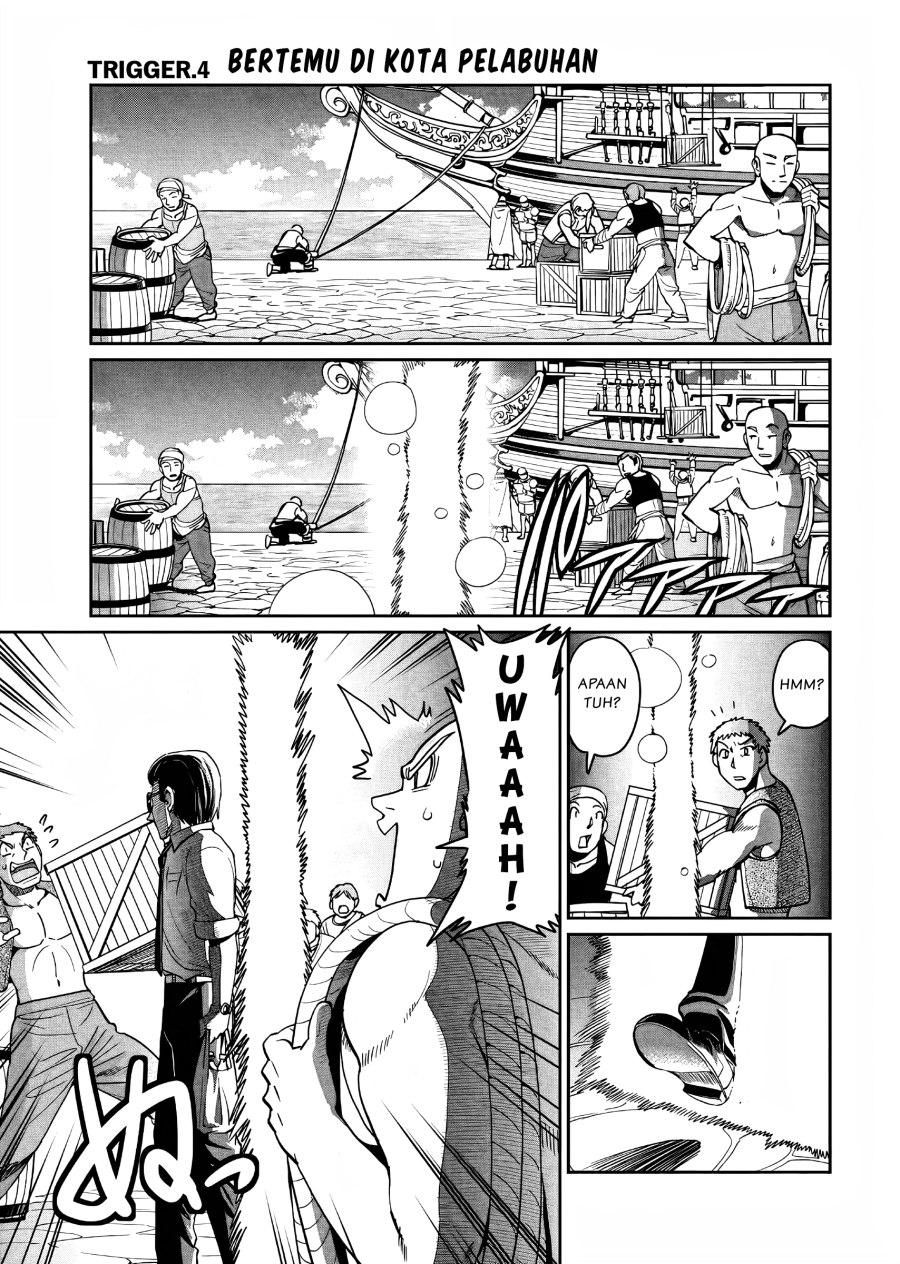 Isekai Shoukan Oji-san no Juumusou Life – Sabage Suki Salaryman wa Kaisha Owari ni Isekai e Chokki suru Chapter 04 Gambar 2