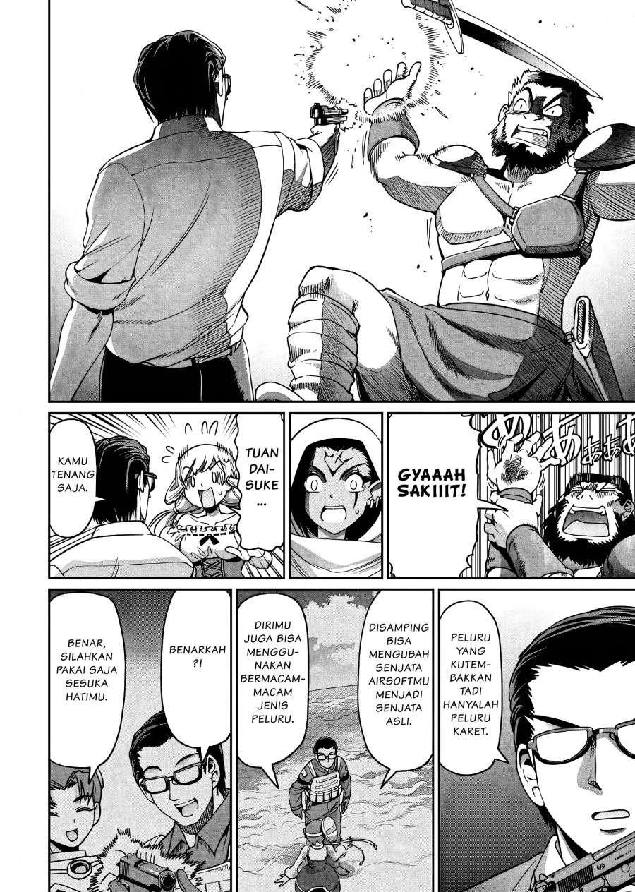 Isekai Shoukan Oji-san no Juumusou Life – Sabage Suki Salaryman wa Kaisha Owari ni Isekai e Chokki suru Chapter 04 Gambar 17