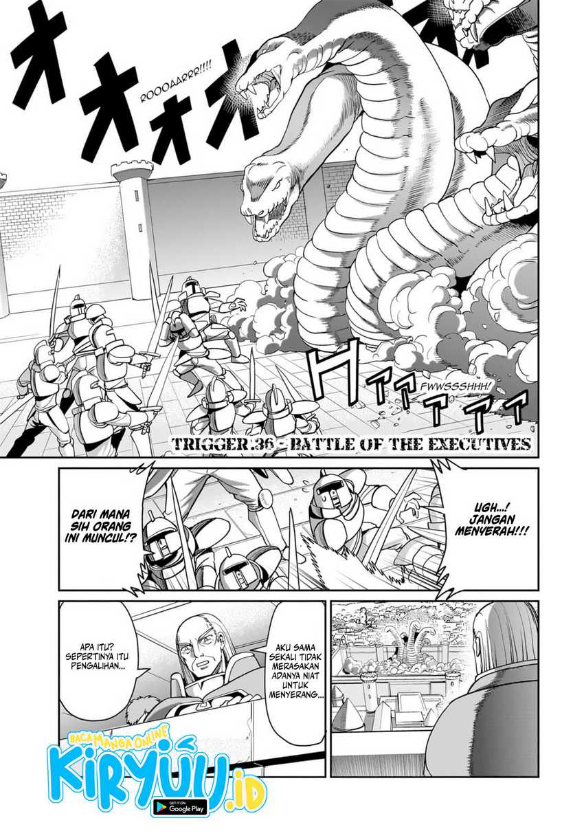Isekai Shoukan Oji-san no Juumusou Life – Sabage Suki Salaryman wa Kaisha Owari ni Isekai e Chokki suru Chapter 36 Gambar 2