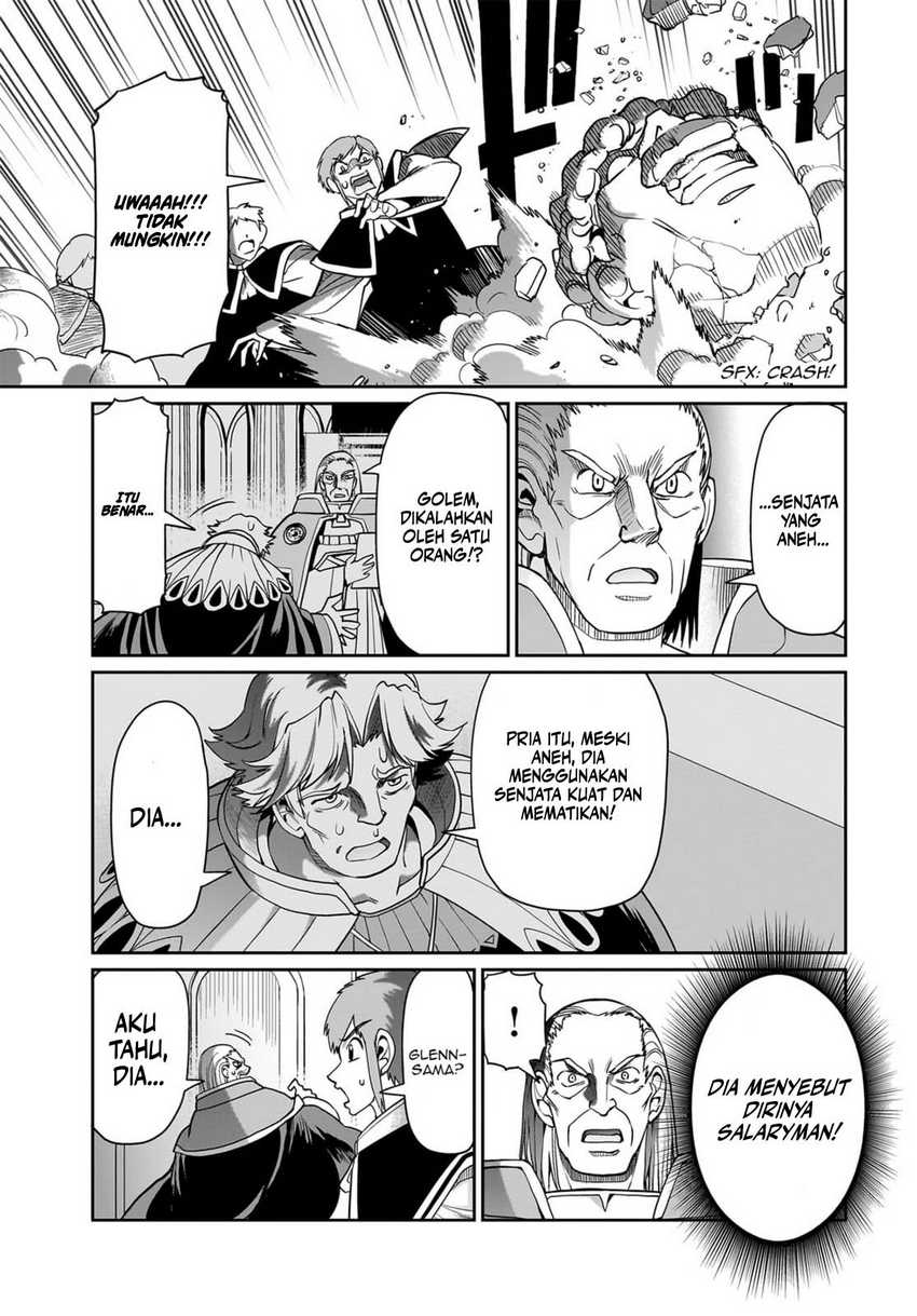 Isekai Shoukan Oji-san no Juumusou Life – Sabage Suki Salaryman wa Kaisha Owari ni Isekai e Chokki suru Chapter 38 Gambar 8