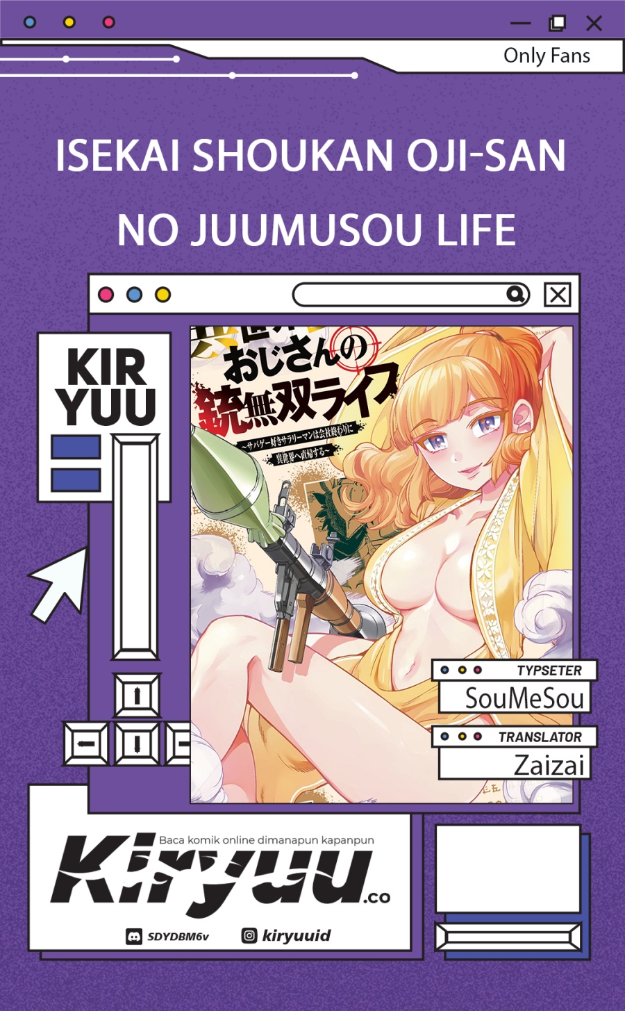 Isekai Shoukan Oji-san no Juumusou Life – Sabage Suki Salaryman wa Kaisha Owari ni Isekai e Chokki suru Chapter 46 Gambar 1