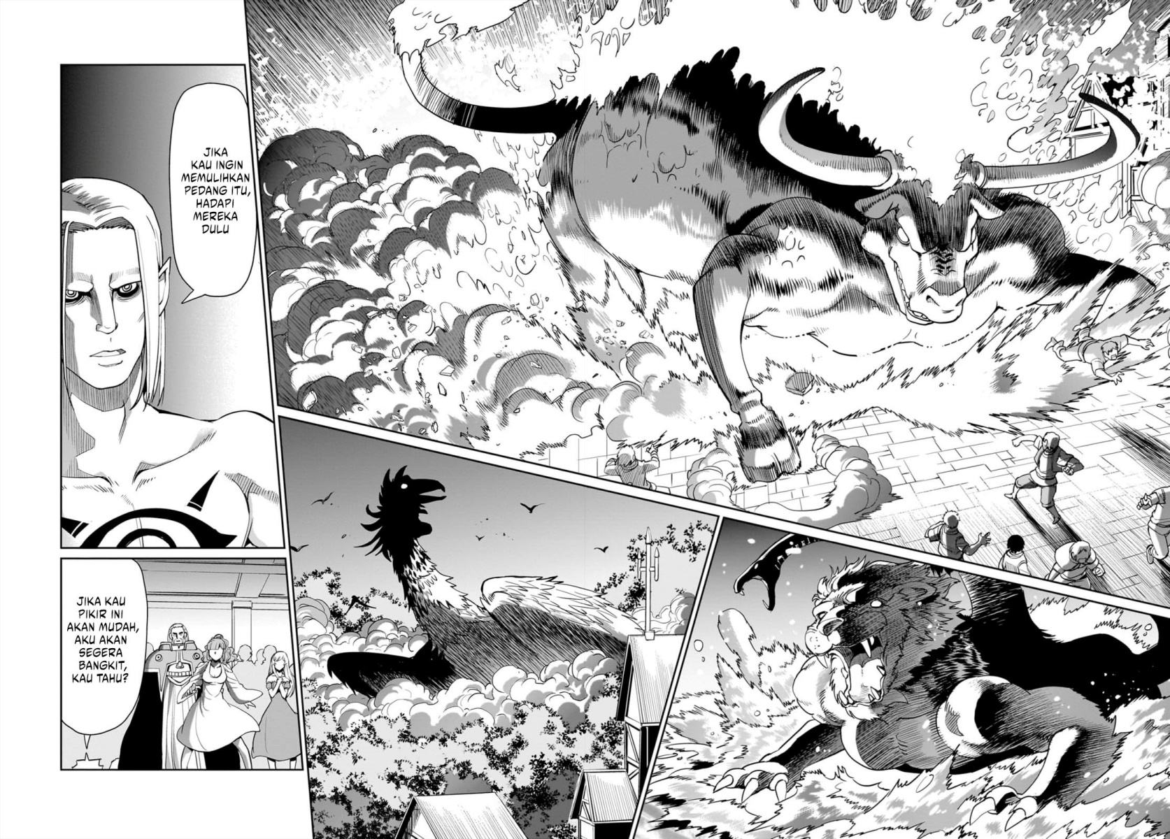 Isekai Shoukan Oji-san no Juumusou Life – Sabage Suki Salaryman wa Kaisha Owari ni Isekai e Chokki suru Chapter 62 Gambar 20
