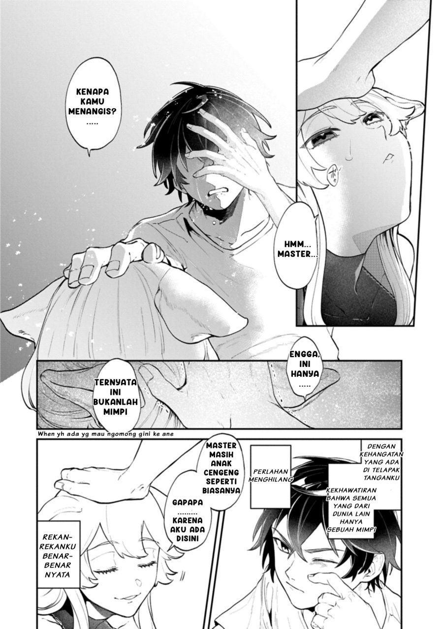 Isekai Summoner, Shinwa no Kaibutsu-tachi to Gendai de Musou suru: Uragirareta Moto Eiyuu wa, Aikasaname na Nakama to Heiwa ni Kurashitai Chapter 01 Gambar 32