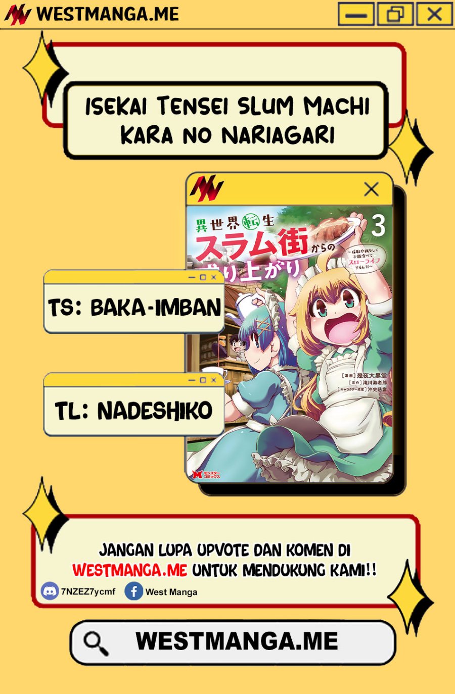 Isekai Tensei Slum Machi kara no Nariagari – Saishuya Ryou wo shite Gohan Tabete Slow Life surun da Chapter 07 Gambar 4