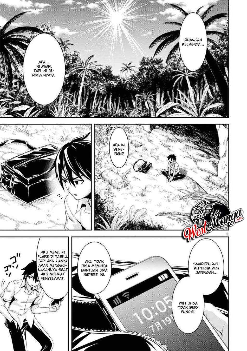 Isekai Yurutto Survival Seikatsu: Gakkou no Minna to Isekai no Mujintou ni Tenishitakedo Ore Dake Rakushou desu Chapter 01.1 Gambar 10