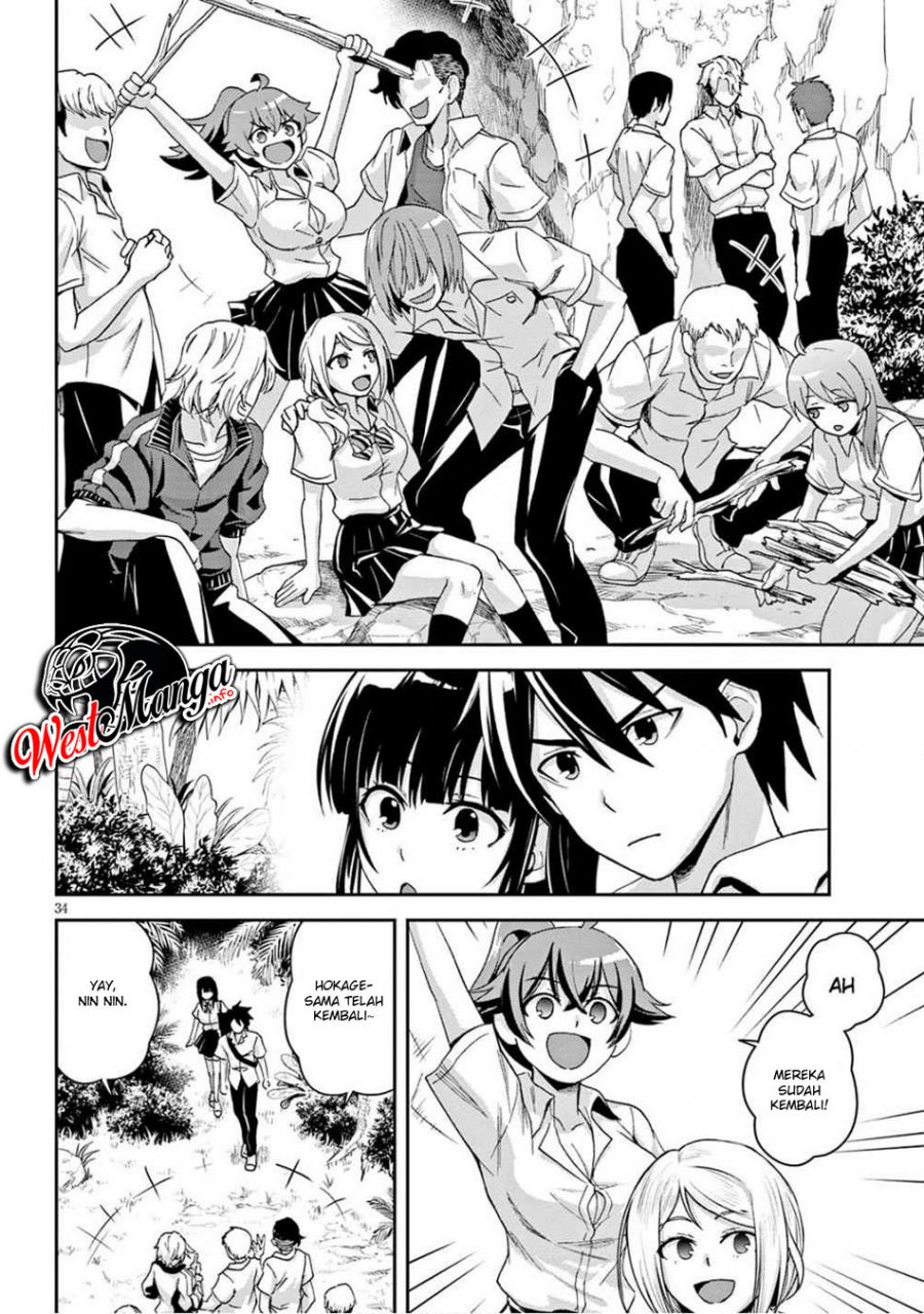 Isekai Yurutto Survival Seikatsu: Gakkou no Minna to Isekai no Mujintou ni Tenishitakedo Ore Dake Rakushou desu Chapter 02.2 Gambar 18