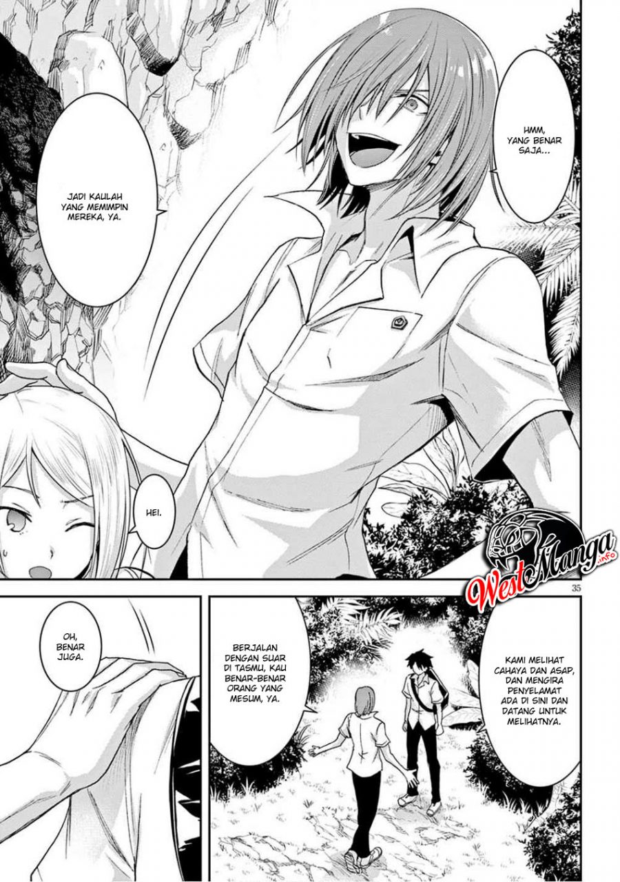 Isekai Yurutto Survival Seikatsu: Gakkou no Minna to Isekai no Mujintou ni Tenishitakedo Ore Dake Rakushou desu Chapter 02.2 Gambar 19