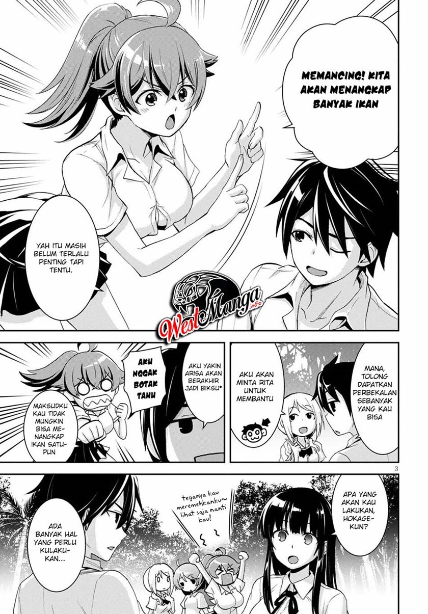 Isekai Yurutto Survival Seikatsu: Gakkou no Minna to Isekai no Mujintou ni Tenishitakedo Ore Dake Rakushou desu Chapter 04 Gambar 5