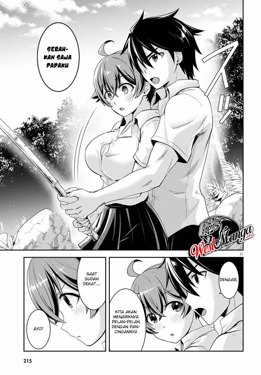 Isekai Yurutto Survival Seikatsu: Gakkou no Minna to Isekai no Mujintou ni Tenishitakedo Ore Dake Rakushou desu Chapter 04 Gambar 13