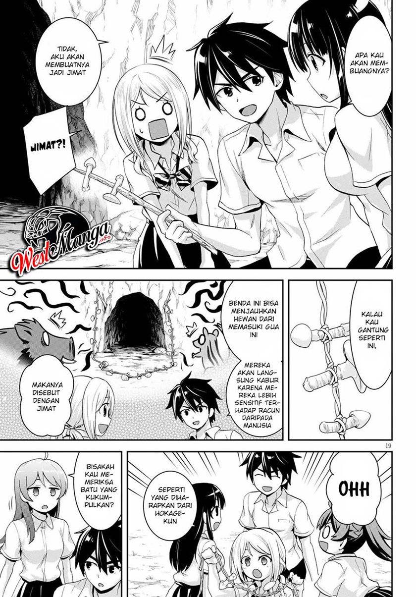 Isekai Yurutto Survival Seikatsu: Gakkou no Minna to Isekai no Mujintou ni Tenishitakedo Ore Dake Rakushou desu Chapter 04 Gambar 21
