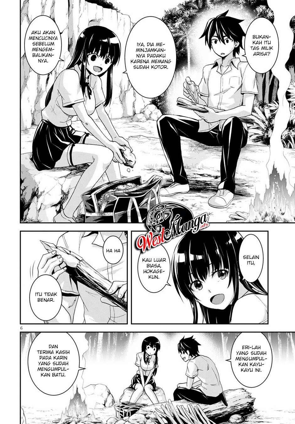 Isekai Yurutto Survival Seikatsu: Gakkou no Minna to Isekai no Mujintou ni Tenishitakedo Ore Dake Rakushou desu Chapter 05 Gambar 8