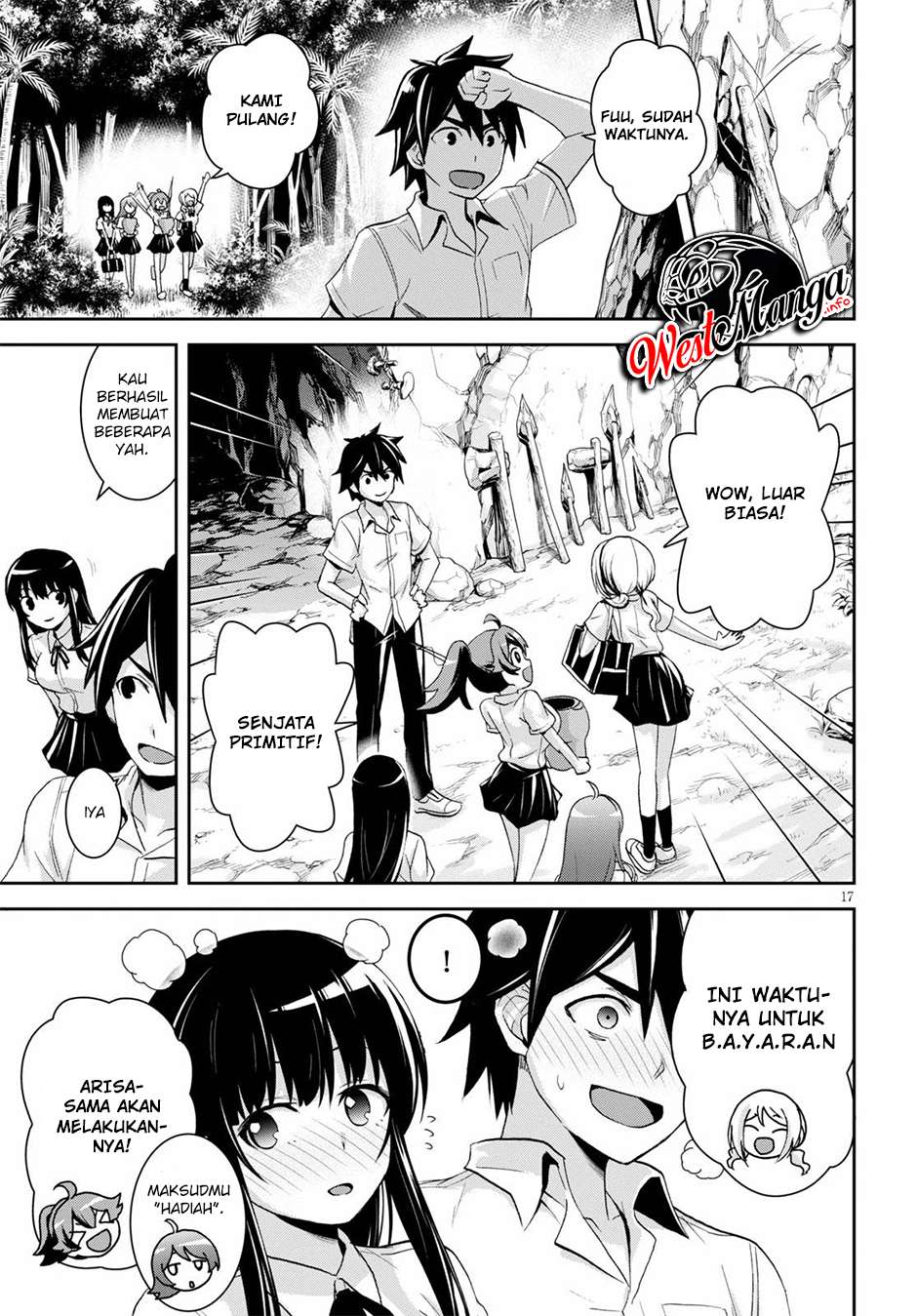 Isekai Yurutto Survival Seikatsu: Gakkou no Minna to Isekai no Mujintou ni Tenishitakedo Ore Dake Rakushou desu Chapter 05 Gambar 19