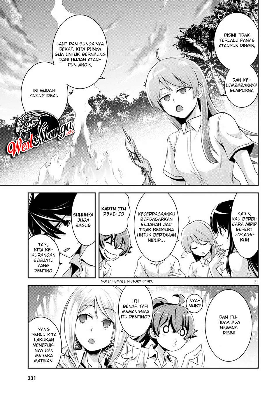 Isekai Yurutto Survival Seikatsu: Gakkou no Minna to Isekai no Mujintou ni Tenishitakedo Ore Dake Rakushou desu Chapter 05 Gambar 24
