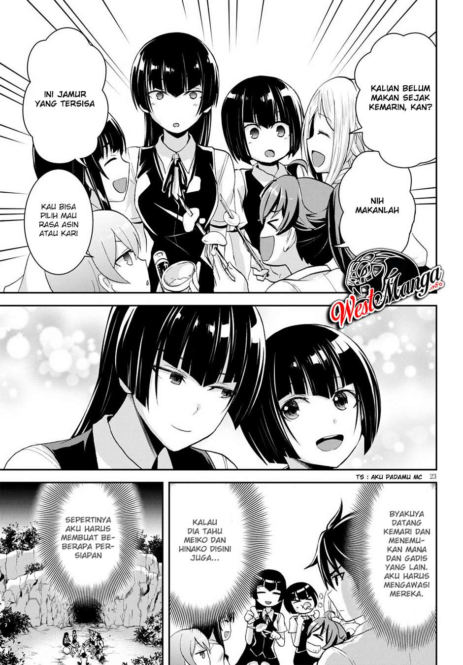 Isekai Yurutto Survival Seikatsu: Gakkou no Minna to Isekai no Mujintou ni Tenishitakedo Ore Dake Rakushou desu Chapter 06 Gambar 27