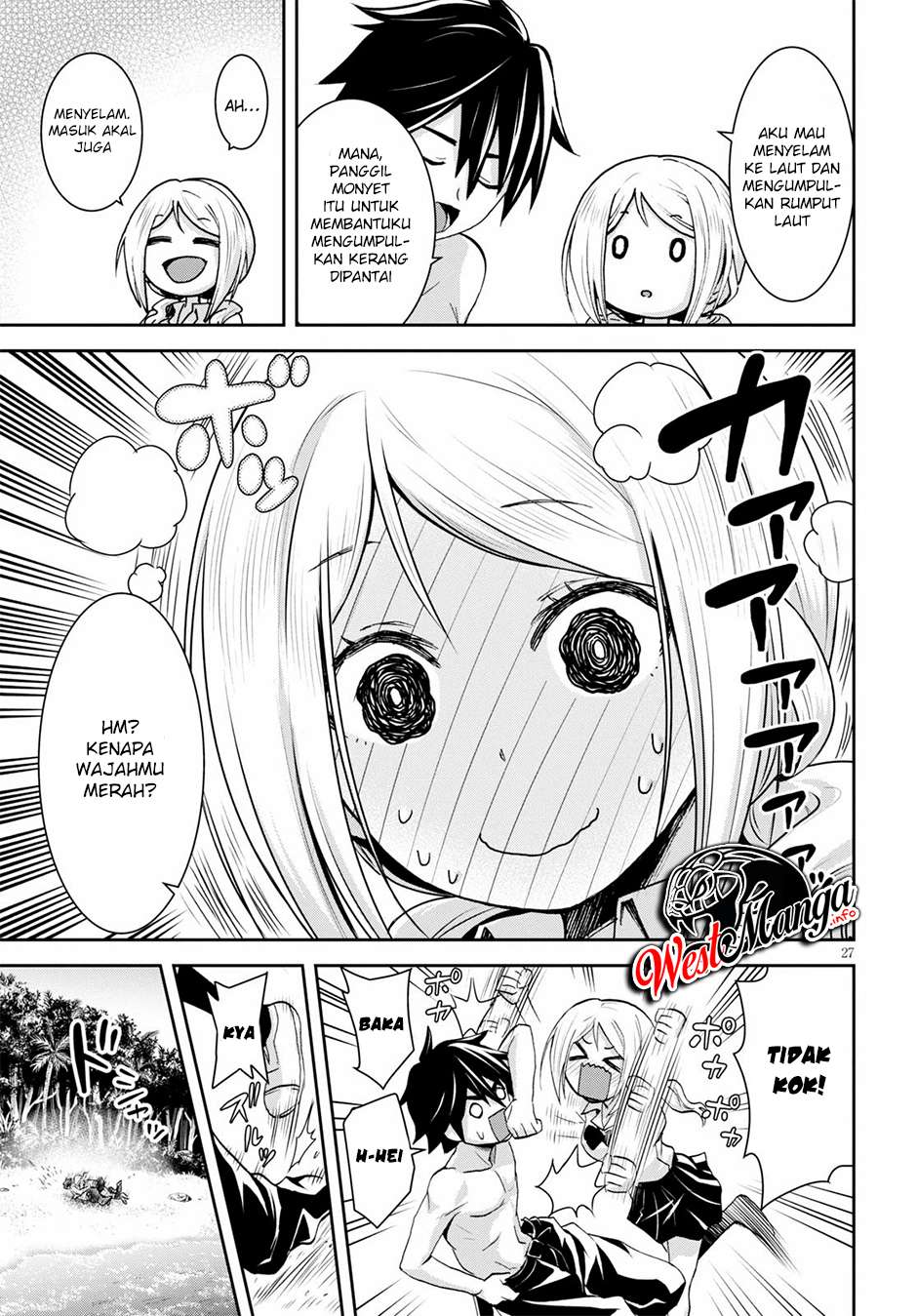 Isekai Yurutto Survival Seikatsu: Gakkou no Minna to Isekai no Mujintou ni Tenishitakedo Ore Dake Rakushou desu Chapter 06 Gambar 31