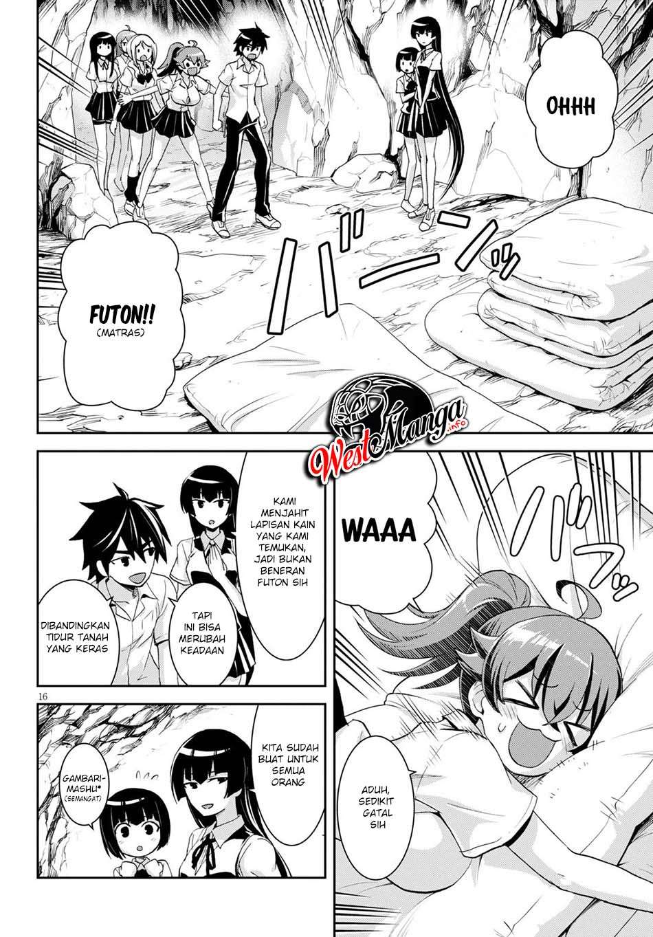 Isekai Yurutto Survival Seikatsu: Gakkou no Minna to Isekai no Mujintou ni Tenishitakedo Ore Dake Rakushou desu Chapter 07 Gambar 21