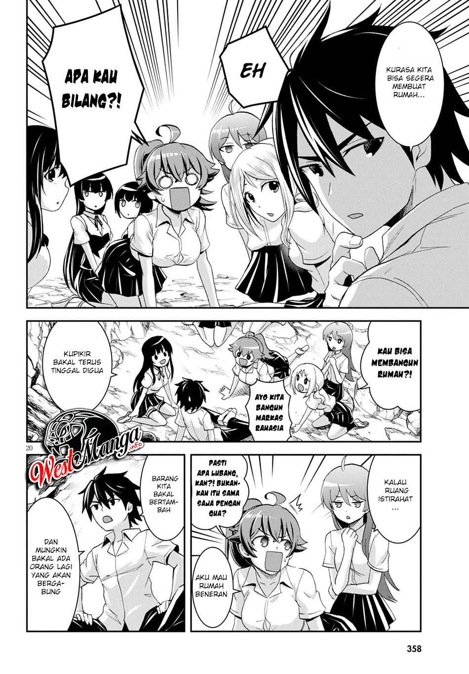 Isekai Yurutto Survival Seikatsu: Gakkou no Minna to Isekai no Mujintou ni Tenishitakedo Ore Dake Rakushou desu Chapter 07 Gambar 26