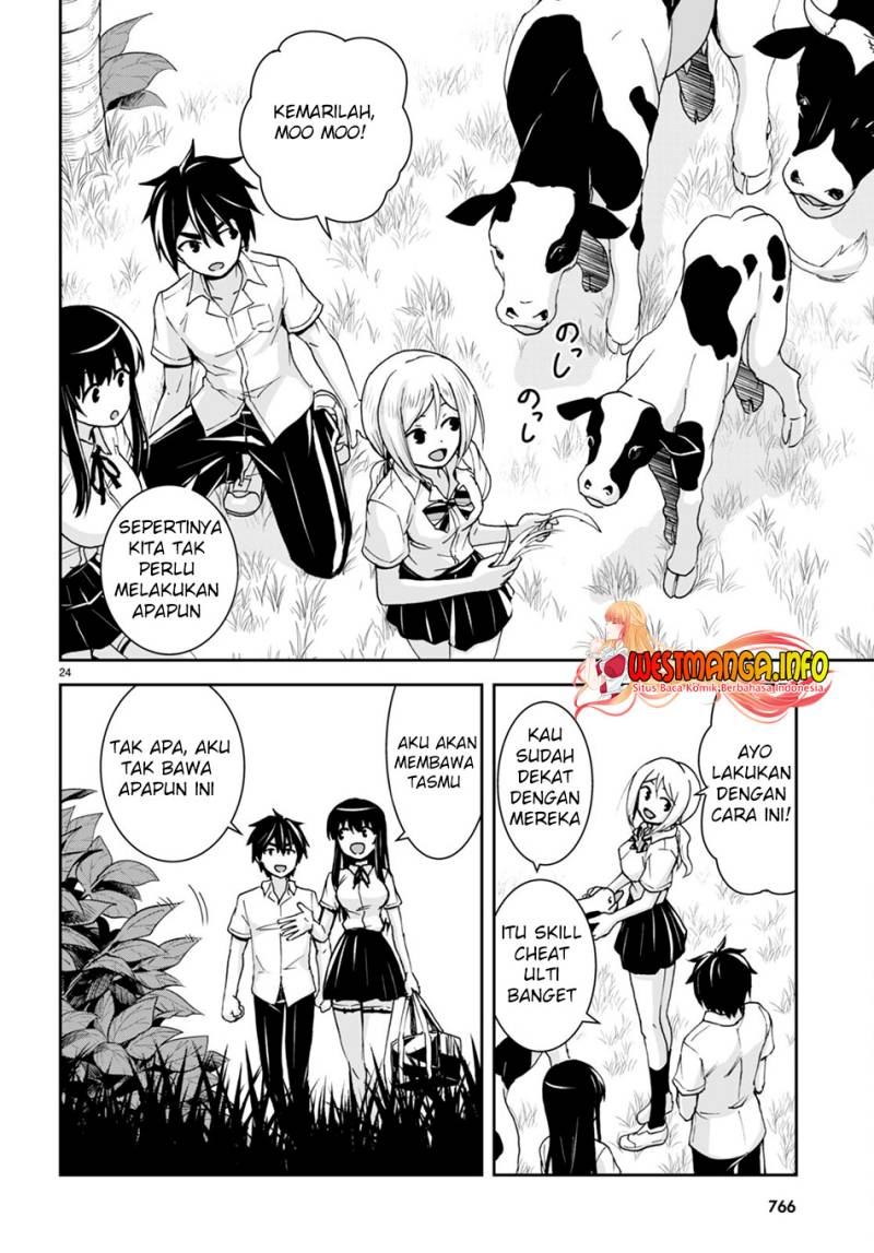 Isekai Yurutto Survival Seikatsu: Gakkou no Minna to Isekai no Mujintou ni Tenishitakedo Ore Dake Rakushou desu Chapter 21 Gambar 26