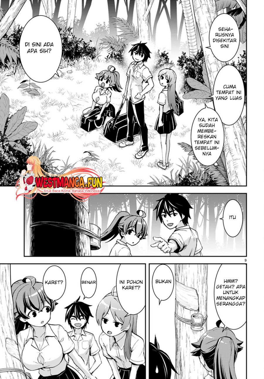Isekai Yurutto Survival Seikatsu: Gakkou no Minna to Isekai no Mujintou ni Tenishitakedo Ore Dake Rakushou desu Chapter 23 Gambar 12