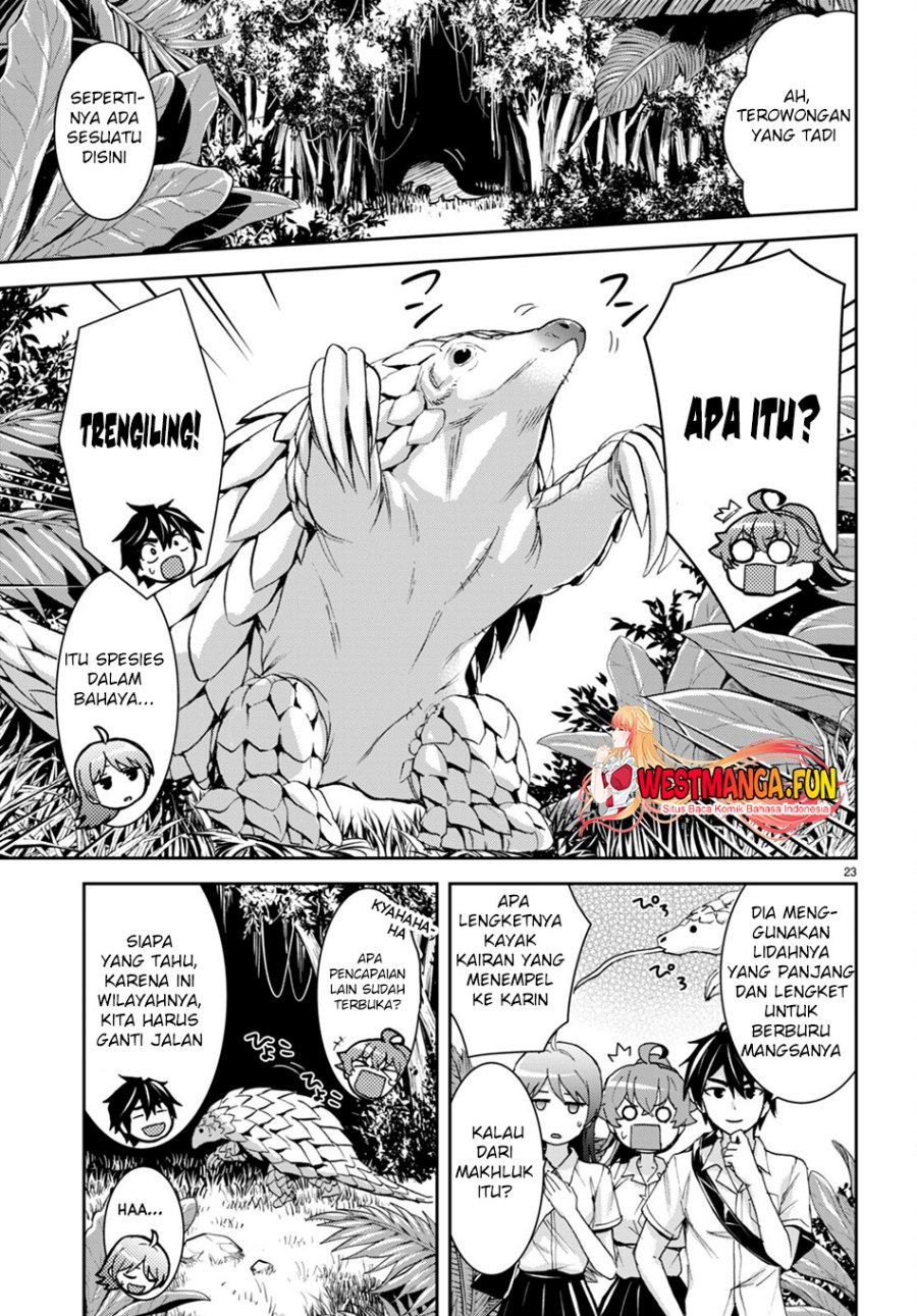 Isekai Yurutto Survival Seikatsu: Gakkou no Minna to Isekai no Mujintou ni Tenishitakedo Ore Dake Rakushou desu Chapter 23 Gambar 26