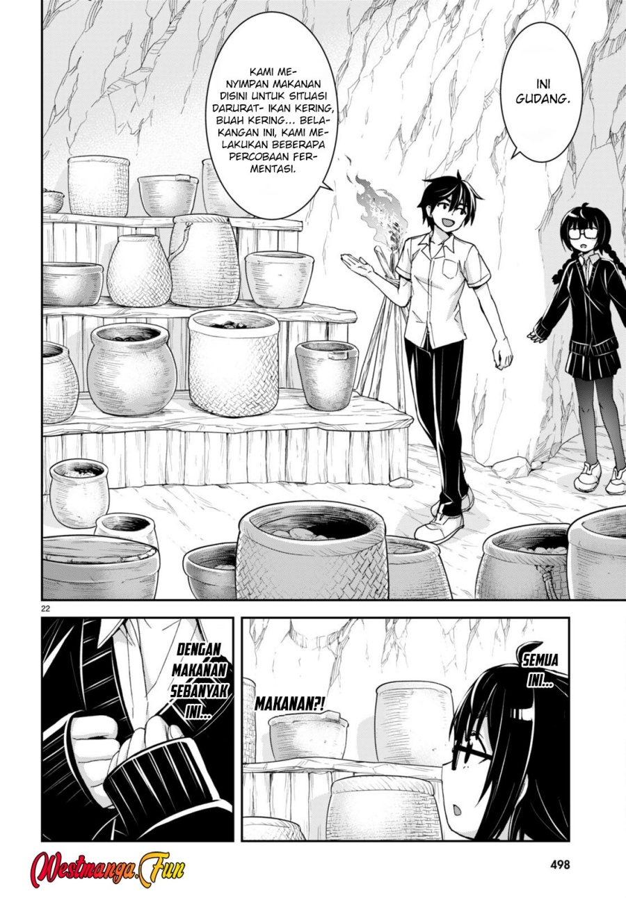 Isekai Yurutto Survival Seikatsu: Gakkou no Minna to Isekai no Mujintou ni Tenishitakedo Ore Dake Rakushou desu Chapter 28 Gambar 25