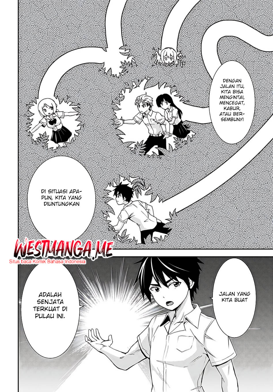 Isekai Yurutto Survival Seikatsu: Gakkou no Minna to Isekai no Mujintou ni Tenishitakedo Ore Dake Rakushou desu Chapter 31 Gambar 8