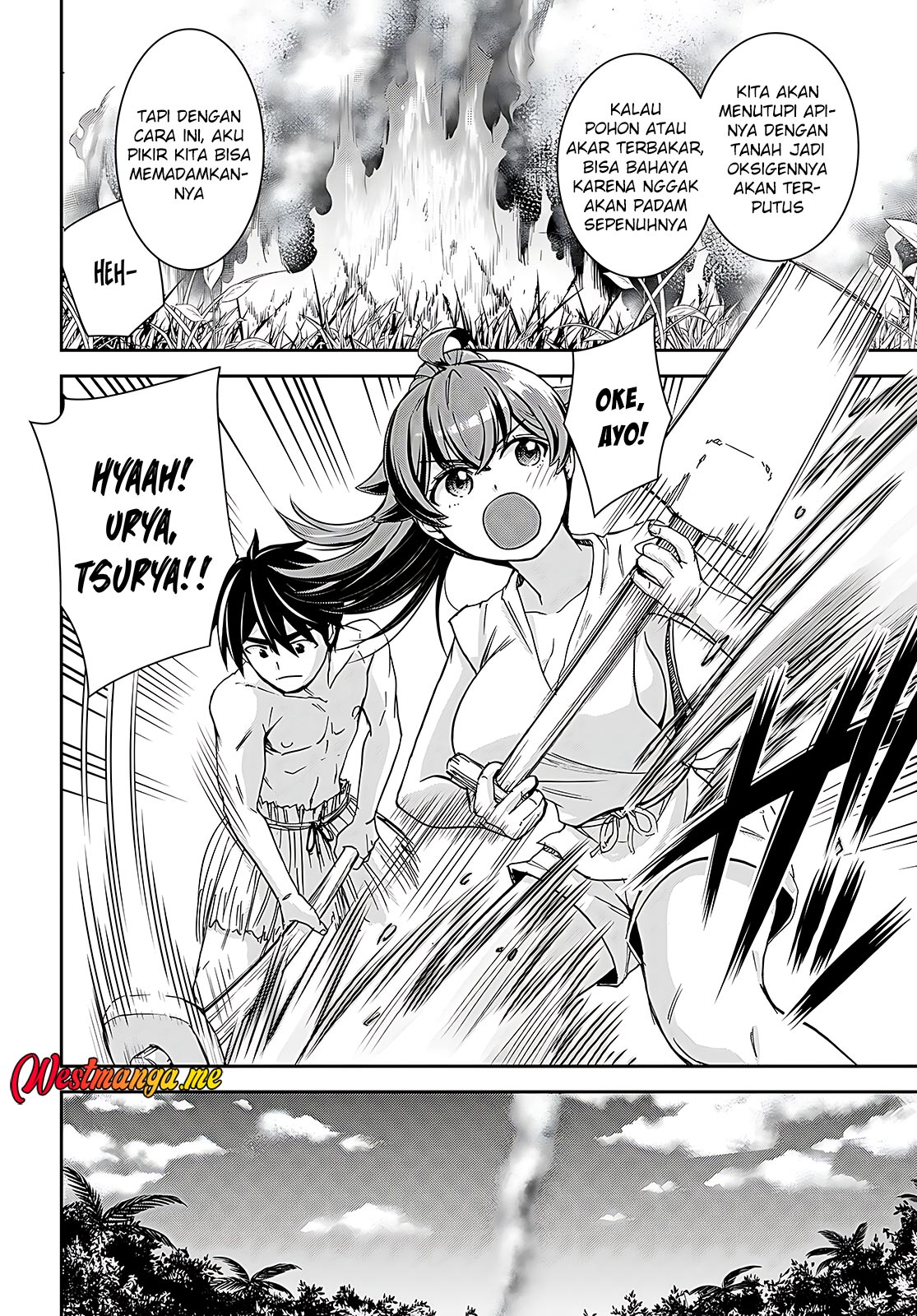 Isekai Yurutto Survival Seikatsu: Gakkou no Minna to Isekai no Mujintou ni Tenishitakedo Ore Dake Rakushou desu Chapter 35 Gambar 14