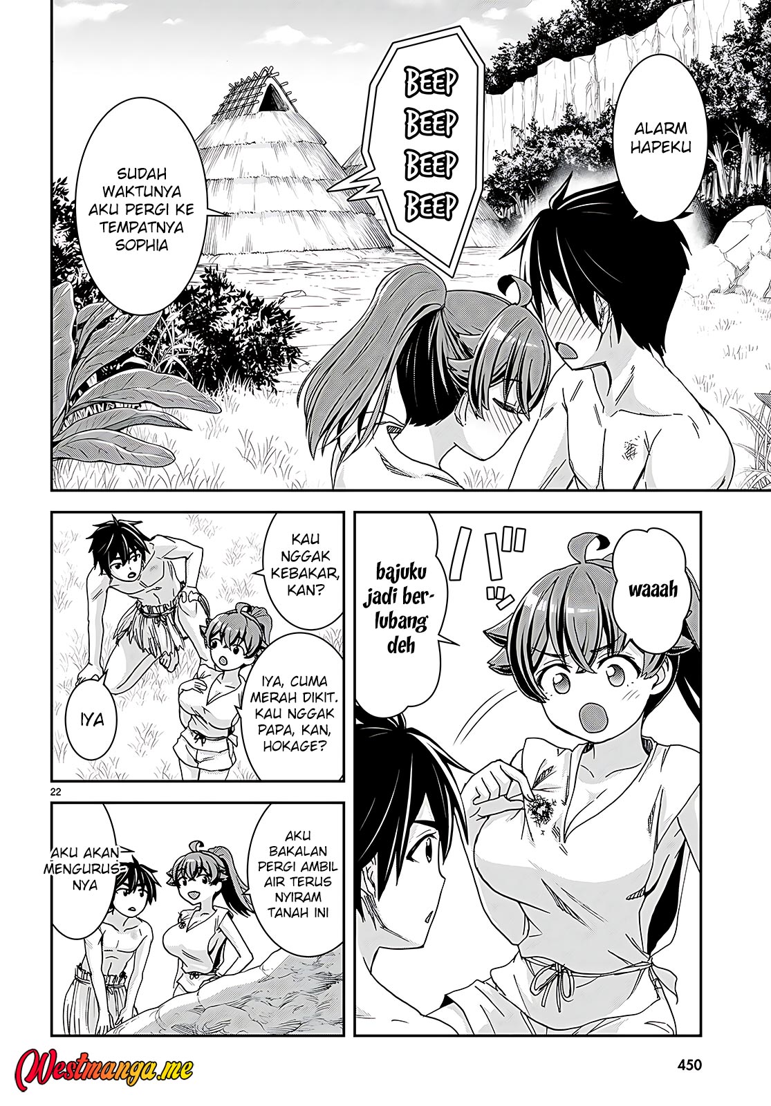 Isekai Yurutto Survival Seikatsu: Gakkou no Minna to Isekai no Mujintou ni Tenishitakedo Ore Dake Rakushou desu Chapter 35 Gambar 25