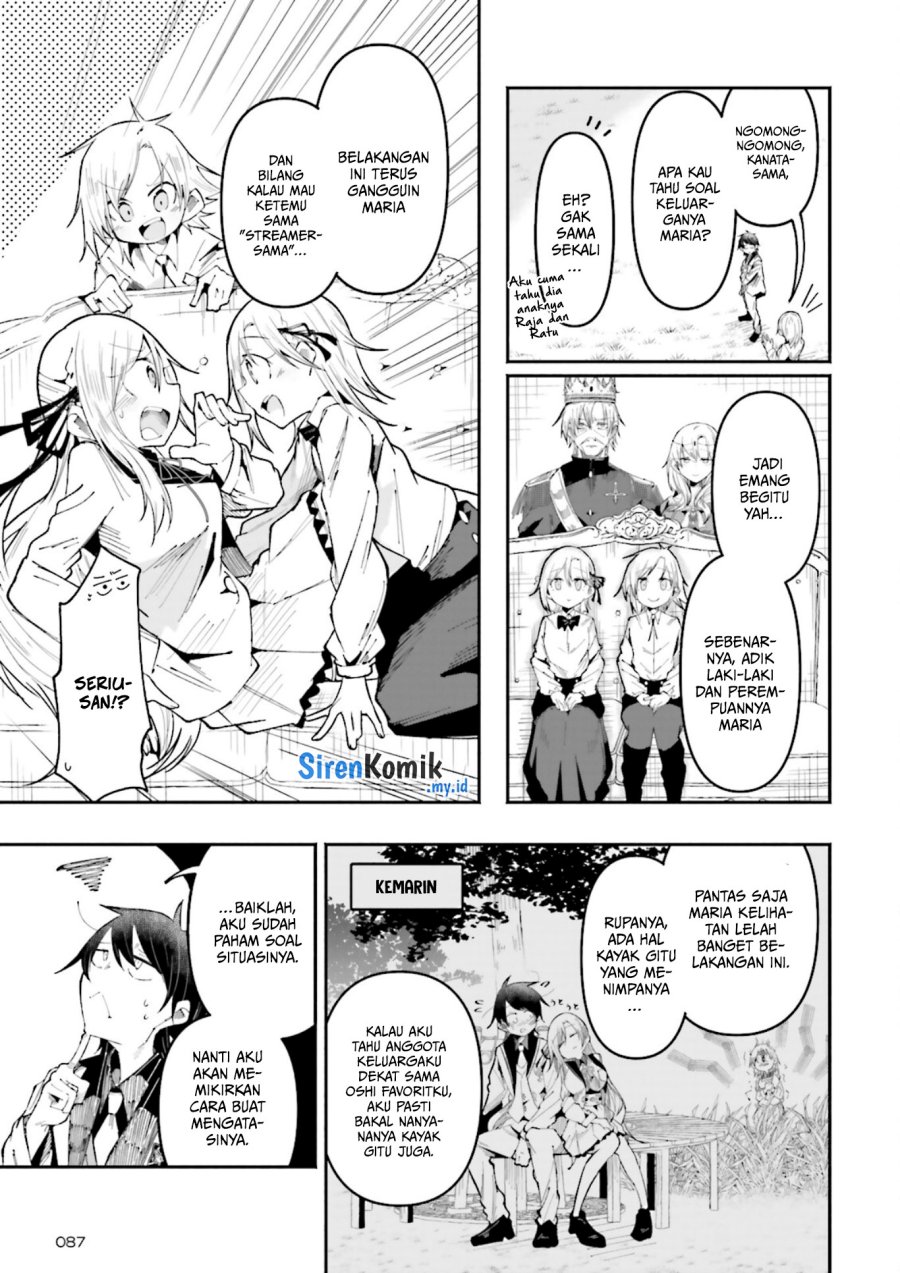 Isekai de Haishin Katsudou wo Shitara Tairyou no Yandere Shinja wo Umidashite Shimatta Ken Chapter 25 Gambar 10