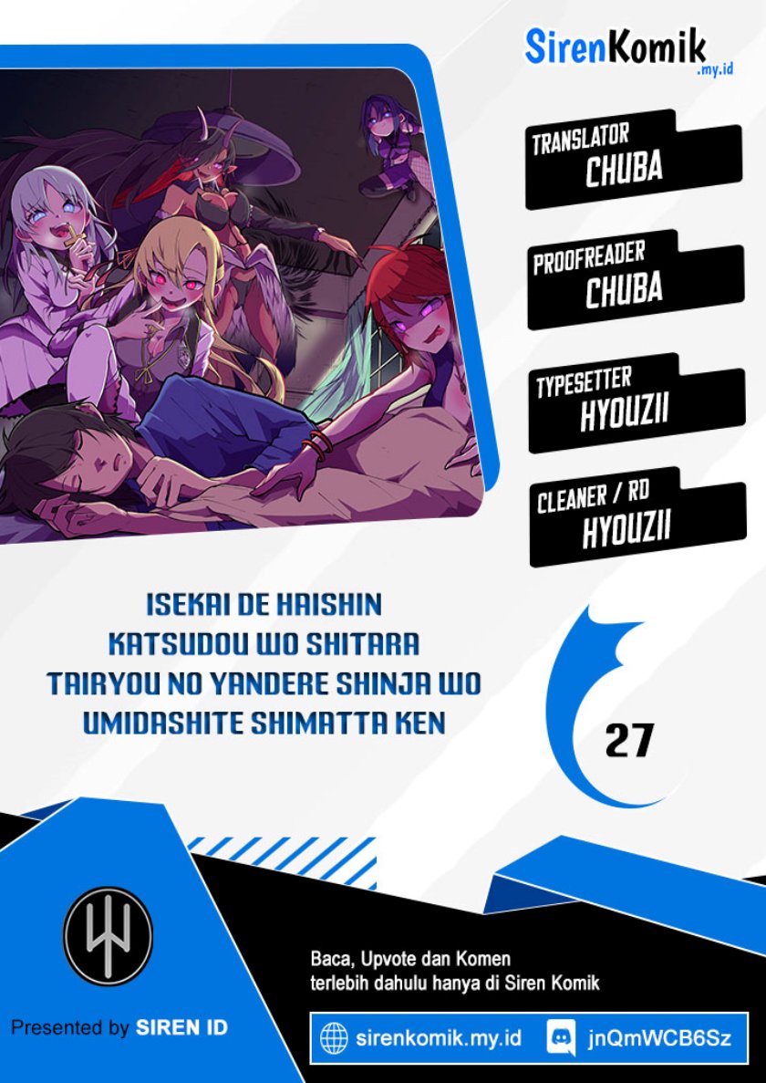Isekai de Haishin Katsudou wo Shitara Tairyou no Yandere Shinja wo Umidashite Shimatta Ken Chapter 27 Gambar 1