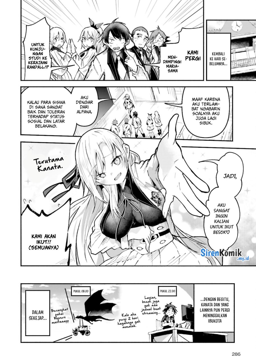 Isekai de Haishin Katsudou wo Shitara Tairyou no Yandere Shinja wo Umidashite Shimatta Ken Chapter 31 Gambar 3