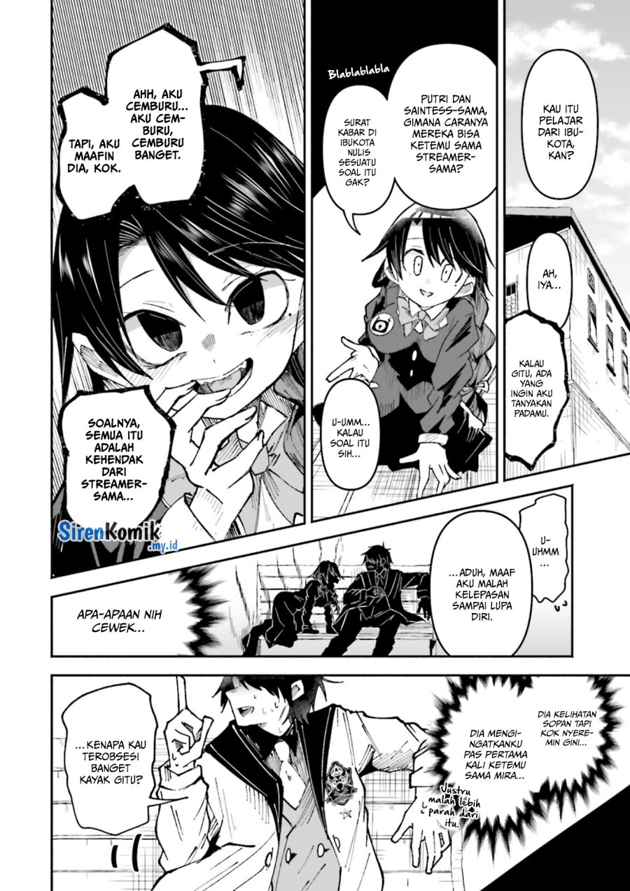 Isekai de Haishin Katsudou wo Shitara Tairyou no Yandere Shinja wo Umidashite Shimatta Ken Chapter 31 Gambar 11