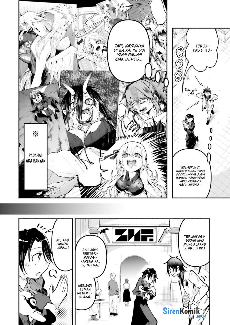 Isekai de Haishin Katsudou wo Shitara Tairyou no Yandere Shinja wo Umidashite Shimatta Ken Chapter 31 Gambar 13