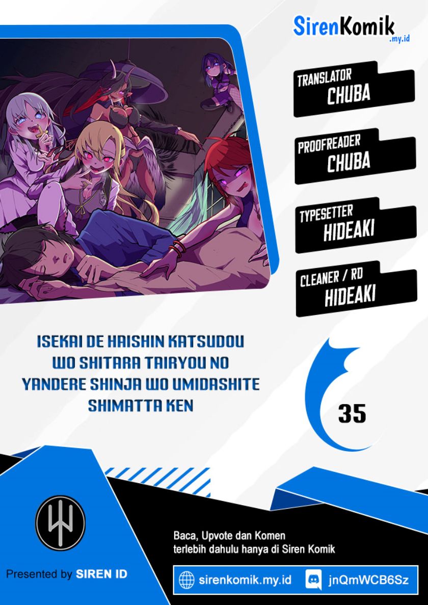 Isekai de Haishin Katsudou wo Shitara Tairyou no Yandere Shinja wo Umidashite Shimatta Ken Chapter 35 Gambar 1