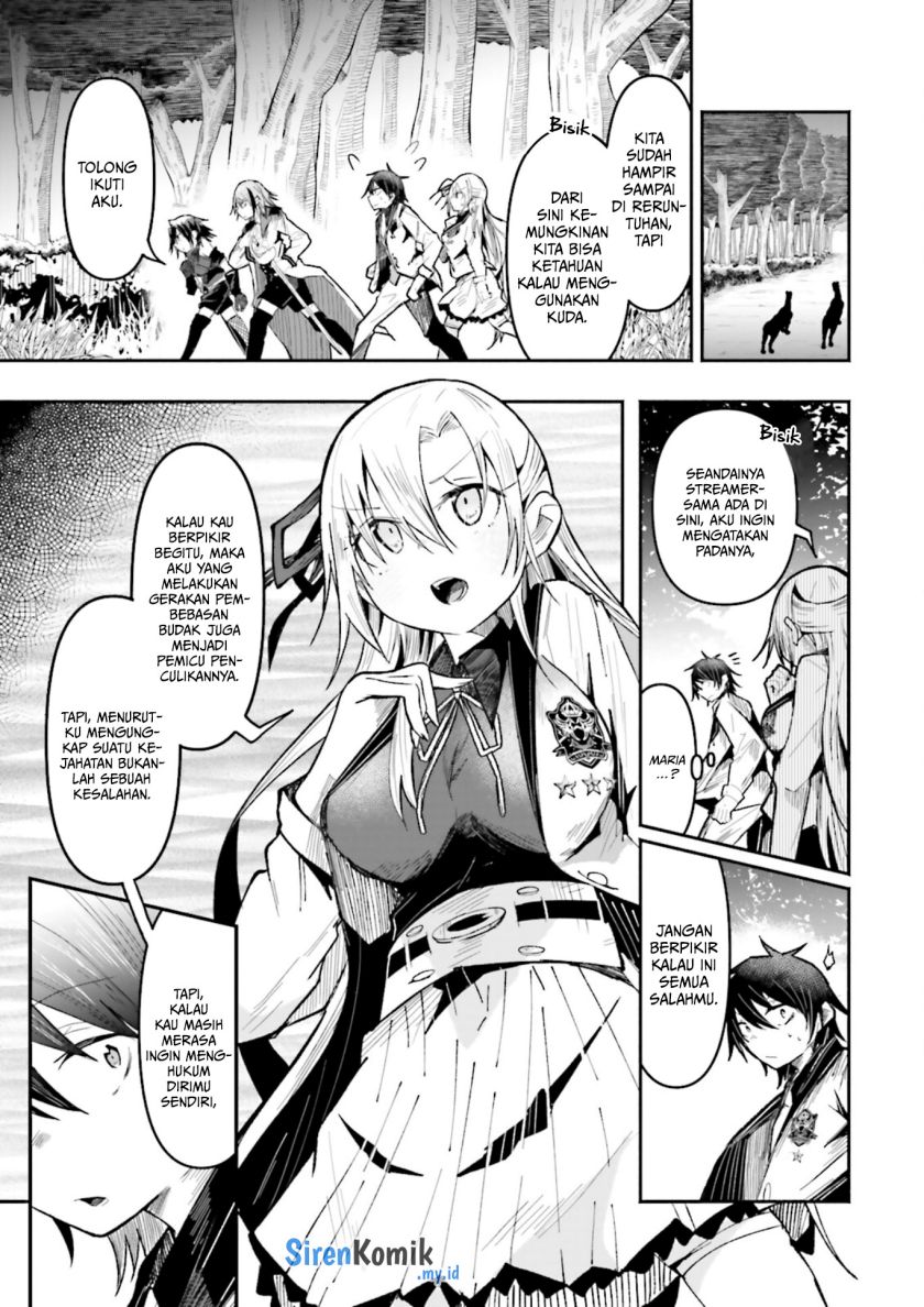 Isekai de Haishin Katsudou wo Shitara Tairyou no Yandere Shinja wo Umidashite Shimatta Ken Chapter 35 Gambar 13