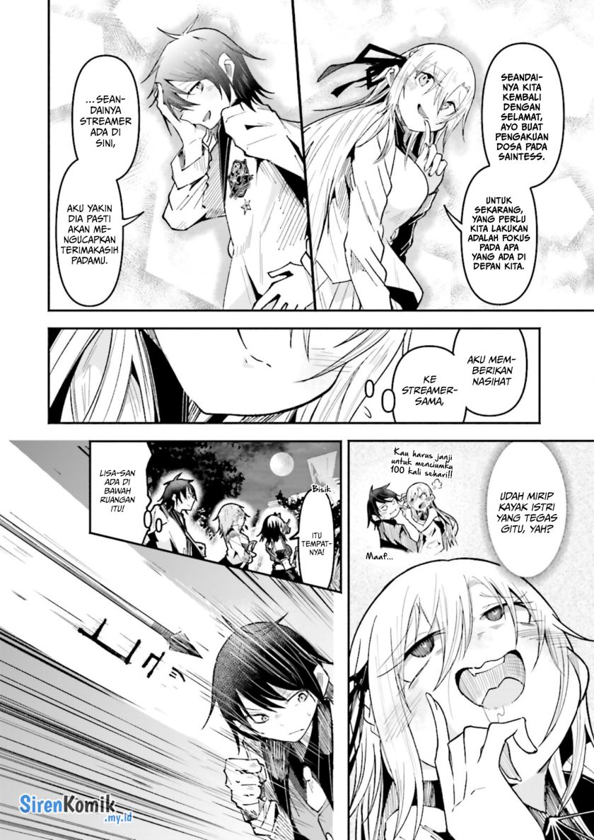 Isekai de Haishin Katsudou wo Shitara Tairyou no Yandere Shinja wo Umidashite Shimatta Ken Chapter 35 Gambar 14