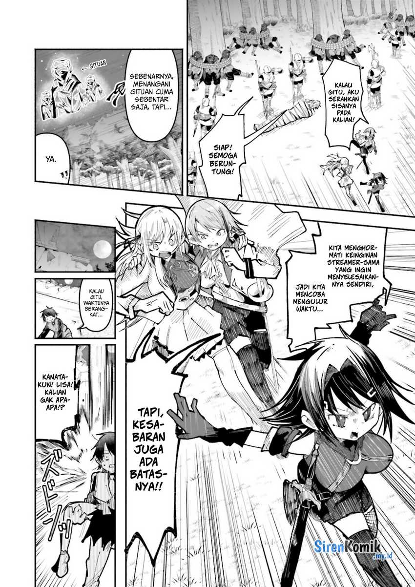 Isekai de Haishin Katsudou wo Shitara Tairyou no Yandere Shinja wo Umidashite Shimatta Ken Chapter 38 Gambar 3