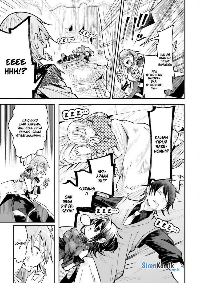 Isekai de Haishin Katsudou wo Shitara Tairyou no Yandere Shinja wo Umidashite Shimatta Ken Chapter 38 Gambar 14