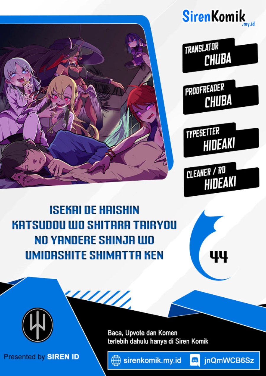 Isekai de Haishin Katsudou wo Shitara Tairyou no Yandere Shinja wo Umidashite Shimatta Ken Chapter 44 Gambar 1