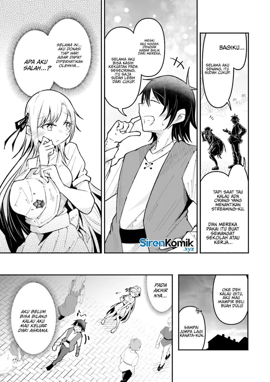 Isekai de Haishin Katsudou wo Shitara Tairyou no Yandere Shinja wo Umidashite Shimatta Ken Chapter 51 Gambar 14
